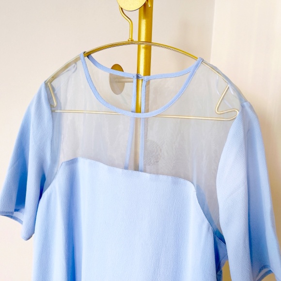 Brand new with tag NEON ROSE sky blue midi dress - Picture 4 of 5